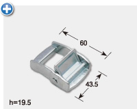カムバックル：C35