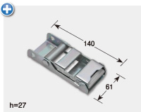 オーバーセンターバックル：O45