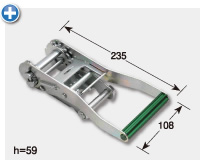 ラチェットバックル：R50LW