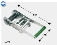 ラチェットバックル：R65N