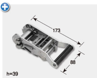 ステンレス・ラチェットバックル：SR35W